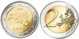 Estonia 2011      2 Euro   UNC Uit De Rol  UNC Du Rouleaux  !! - Estonie