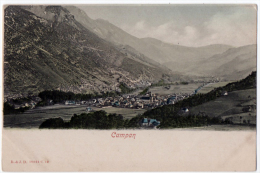 Campan Hautes Pyrénées Vue Générale 1903 Dos Non Divisé état Superbe - Campan