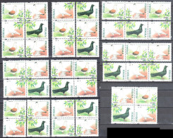 Poland -1994 - Pigeons - Combination - Mi-3511-3514 - MNH(**) - Unused Stamps