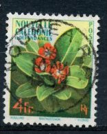 New Caladonia 1958 4f Flower Issue #304  SON Cancel - Used Stamps