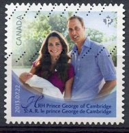 Canada 2013 P (permanant Postage) HRH Prince George Issue #2686 - Usati