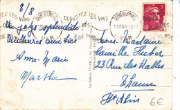 Vins, Provence, Flamme Saint Raphael 1948 - Alimentation