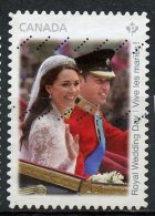 Canada 2011 P (permanant Postage) Duke And Dutchess Of Cambridge Issue #2478 - Used Stamps