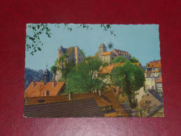 1968 Sächsische Schweiz Hohnstein Stadt Burg Ansicht Sachsen Gebraucht Used Germany Postkarte Postcard - Hohnstein (Saechs. Schweiz)