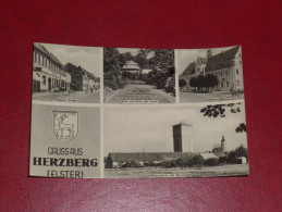 1964 Herzberg Elster Brandenburg Ansichten Gebraucht Used Germany Postkarte Postcard - Herzberg