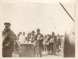 Photo 1917 Soldats Américains Sur Le Paquebot S.S. MONGOLIA - En Route Pour La France (A95, Ww1, Wk 1) - Passagiersschepen