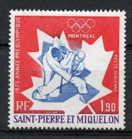 St. Pierre Et Miquelon  1975 1.90f Air Mail Issue #C58  MH - Nuovi