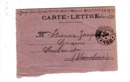 CARTE LETTRE DU 10/11/1916 - WO1