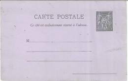 CPA Entier Postal - 10 C - Sage - Standard Postcards & Stamped On Demand (before 1995)