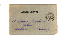 CARTE LETTRE DU 13/03/1919 - WW1