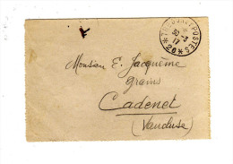 LETTRE DU 30/03/1917 - WW1