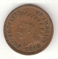 *usa 1 Cent 1883    Km 90a    Vf+ - 1859-1909: Indian Head