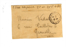 CARTE LETTRE DU 14/11/1916 - WW1