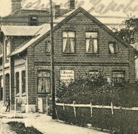 Rarität Lütjenburg Bahnhofstraße Haus C. Kessal Personen 9.2.1904 Nach Kiel - Lütjenburg