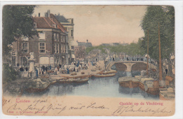 Netherlands - Leiden - Gezicht Op De Vischbrug - Leiden