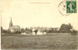 60/CPA - Ribécourt - Rue De La GAre - Ribecourt Dreslincourt