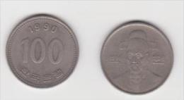 COREA DEL SUD  100 WON  1990 - Korea (Süd-)