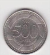 LIBANO  500 LIVRES   ANNO 1995 - Lebanon