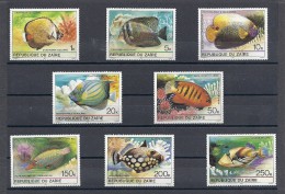 140018687  ZAIRE  YVERT  Nº  995/1002  **/MNH - Unused Stamps