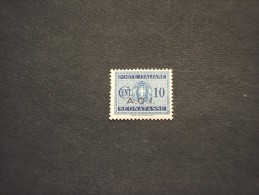 A.O.I. - Africa Orientale Italiana -Tasse 1939/40 STEMMA 10 C., Soprast. - NUOVO(+) - Africa Oriental Italiana