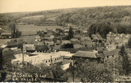 SAINT SAENS (76) Photographie Format Cpa La Vallée - Saint Saens