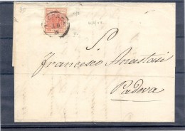 140018693  LOMBARDO-VENETTO    YVERT  Nº  3b  CARTA  (COTE  1500€) - Lombardo-Vénétie