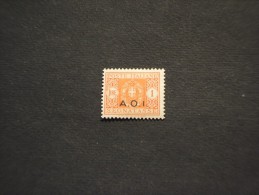 A.O.I. - Africa Orientale Italiana -Tasse 1939/40 STEMMA L. 1., Soprast. - NUOVO(+) - Africa Oriental Italiana