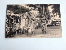 Carte Postale Ancienne : Afrique Occidentale : Danse De Chefs Et De Féticheurs - Afrika