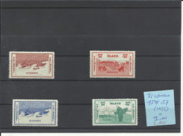 ISLANDIA  154/57     MH  * - Unused Stamps