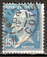Timbre France Y&T N° 181 (2) Obl. Type Pasteur.  1 F. 50. Bleu. Cote 0,30 € - 1922-26 Pasteur