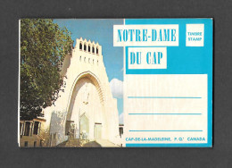 NOTRE DAME DU CAP DE LA MADELEINE - TROIS RIVIÈRES - QUÉBEC - CARNET SOUVENIR - SOUVENIR FOLDER - 12 PHOTOS - Trois-Rivières