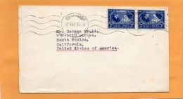 South Africa 1948 Cover Mailed To USA - Briefe U. Dokumente