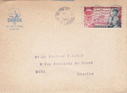 Laboratoire Derol, Carte Aff Monaco 1953, Voir Verso Pub - Farmacia