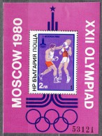 Bulgaria 1980 Mi#Block 99 Mint Never Hinged - Nuovi