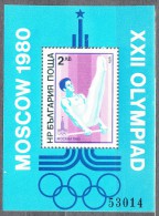 Bulgaria 1980 Mi#Block 93 Mint Never Hinged - Unused Stamps