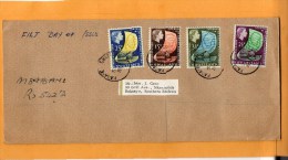 Swaziland 1964 FDC Mailed Registered To Rhodesia - Swaziland (...-1967)