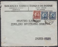 Yugoslavia 1924, Cover Belgrade To Zagreb W./postmark Belgrade - Brieven En Documenten