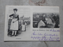 Schönberg In Holstein - Probsteierin Verlag Von Ehlers Und Tiedje Ca 1900      D123736 - Schönberg