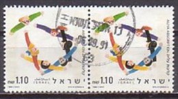 Israel  1170 Paar , O ,  (G 1905) - Usados (sin Tab)