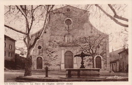 LA GARDE - LA PLACE DE L'EGLISE - La Garde Freinet