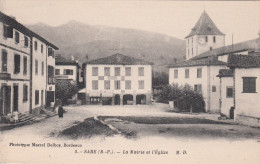 64 - SARE / LA MAIRIE ET L'EGLISE - Sare