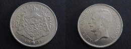 1931 - 20 FRANCS BELGIQUE DER BELGEN - VIER BELGA - LEGENDE FLAMANDE - 20 Francs & 4 Belgas
