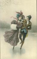 R. R. Wichera Pinx. M. M. Vienne M. Munk Paar Eiskunstlauf Figure Skating Patinage Artistique - Wichera