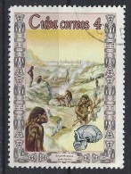 Cuba  1967   Prehistoric Man  (o)  4c - Used Stamps