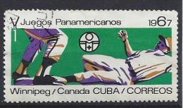 Cuba  1967   Pan-American Games  (o)  1c - Oblitérés