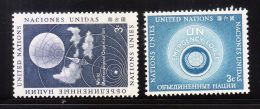 UN New York 1957 Emergency Force & Meteorological Organisation Mint - Neufs