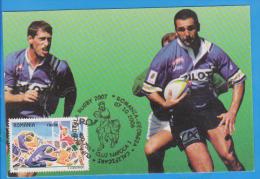 RUGBY CM, MAXICARD, CARTES MAXIMUM,   ROMANIA - Rugby