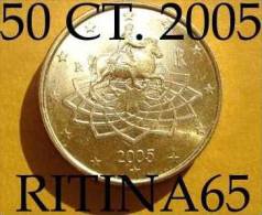 !!! N. 1 COIN/MONETA DA 50 CT. ITALIA 2005 UNC/FDC !!! - Italia
