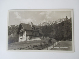 AK 1932 Österreich- Raxalpe, Knappenhof. Alpenhotel U. Pension. Knappenhof. Post Edlach. Echtfoto - Raxgebiet