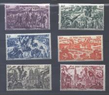 FR A.E.F. PA44/49 ** (MNH)  Set Complet - 1946 Tchad Au Rhin